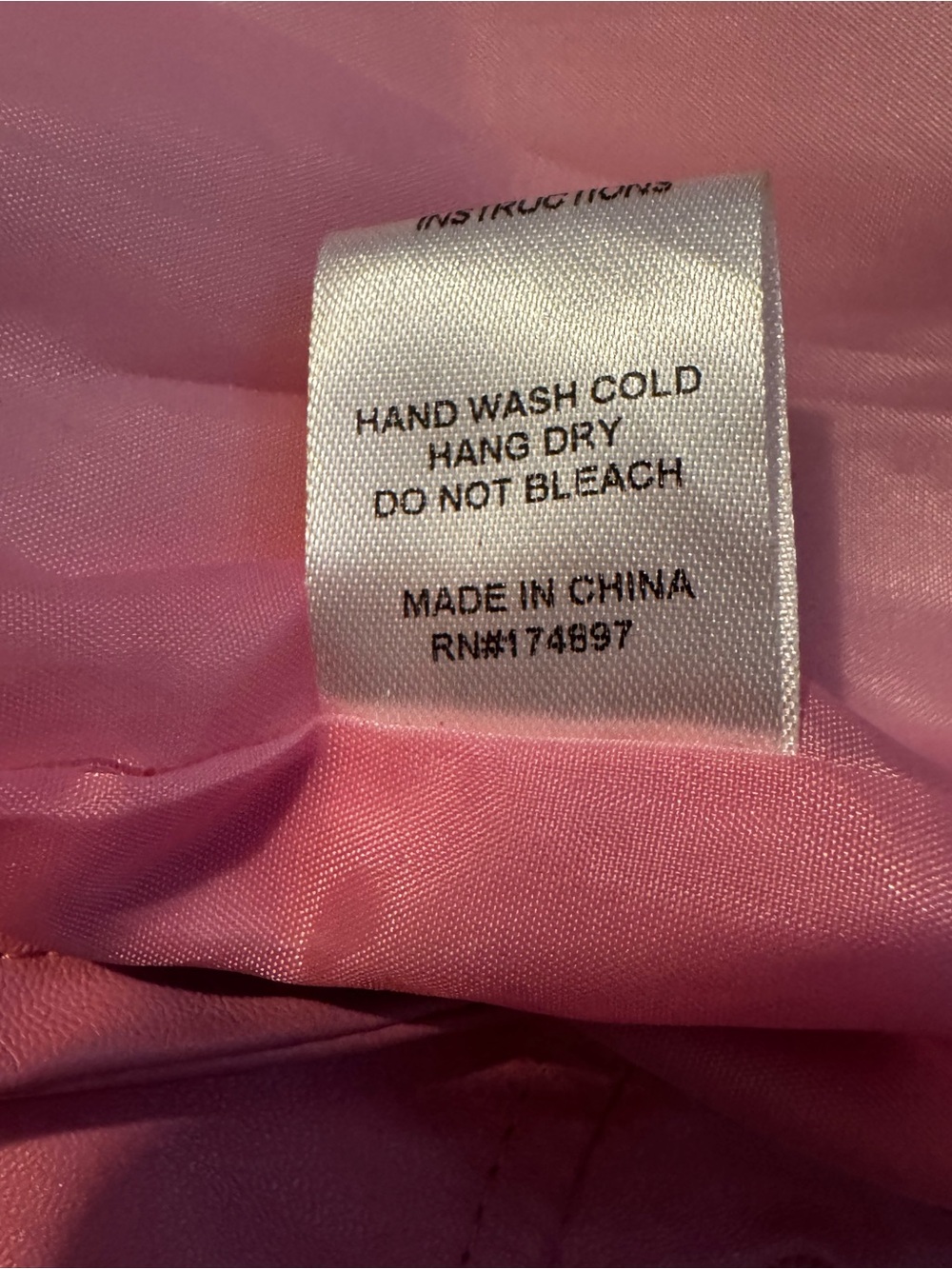 Windsor Pink Faux Leather Blazer - Picture 6 of 6
